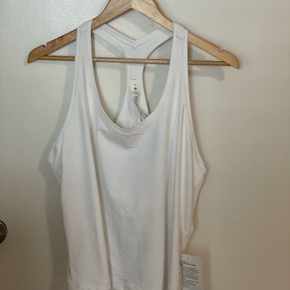 Women's White Tank Top
